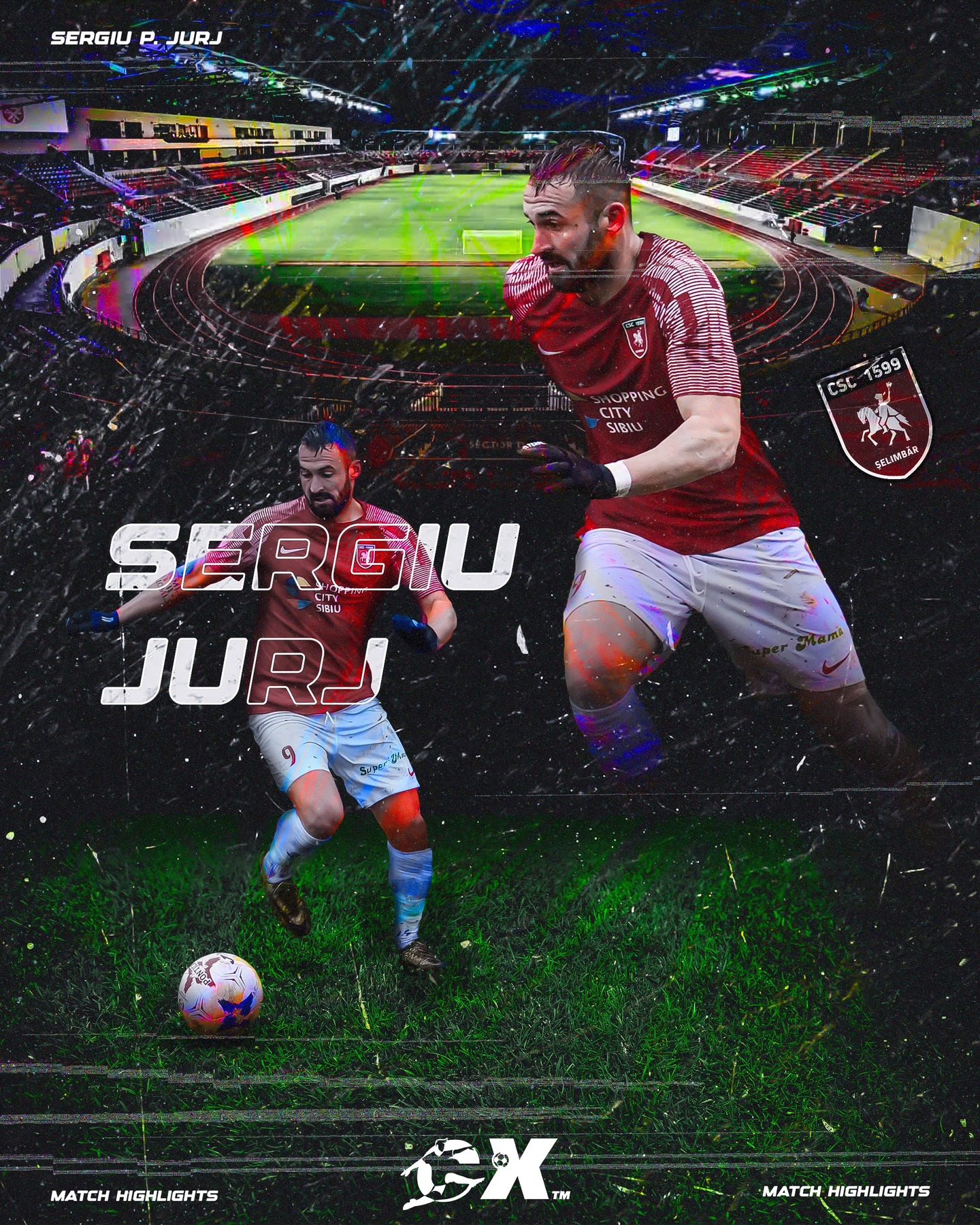 Grafica Jucatorul meciului - Sergiu Jurj