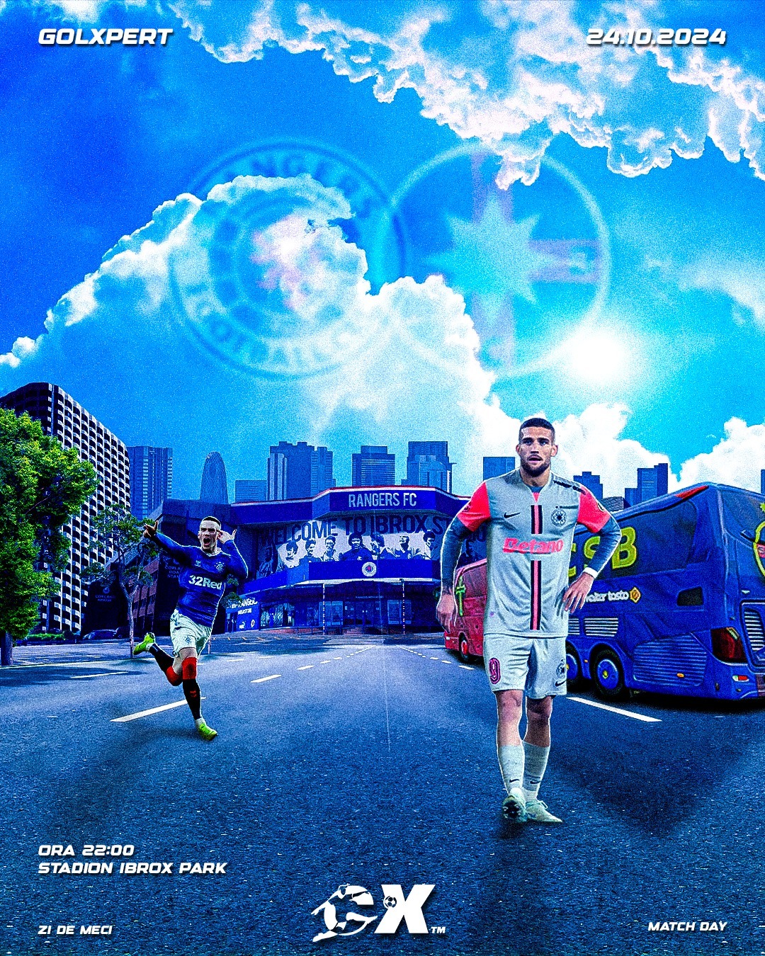 Zi de meci - Rangers - FCSB